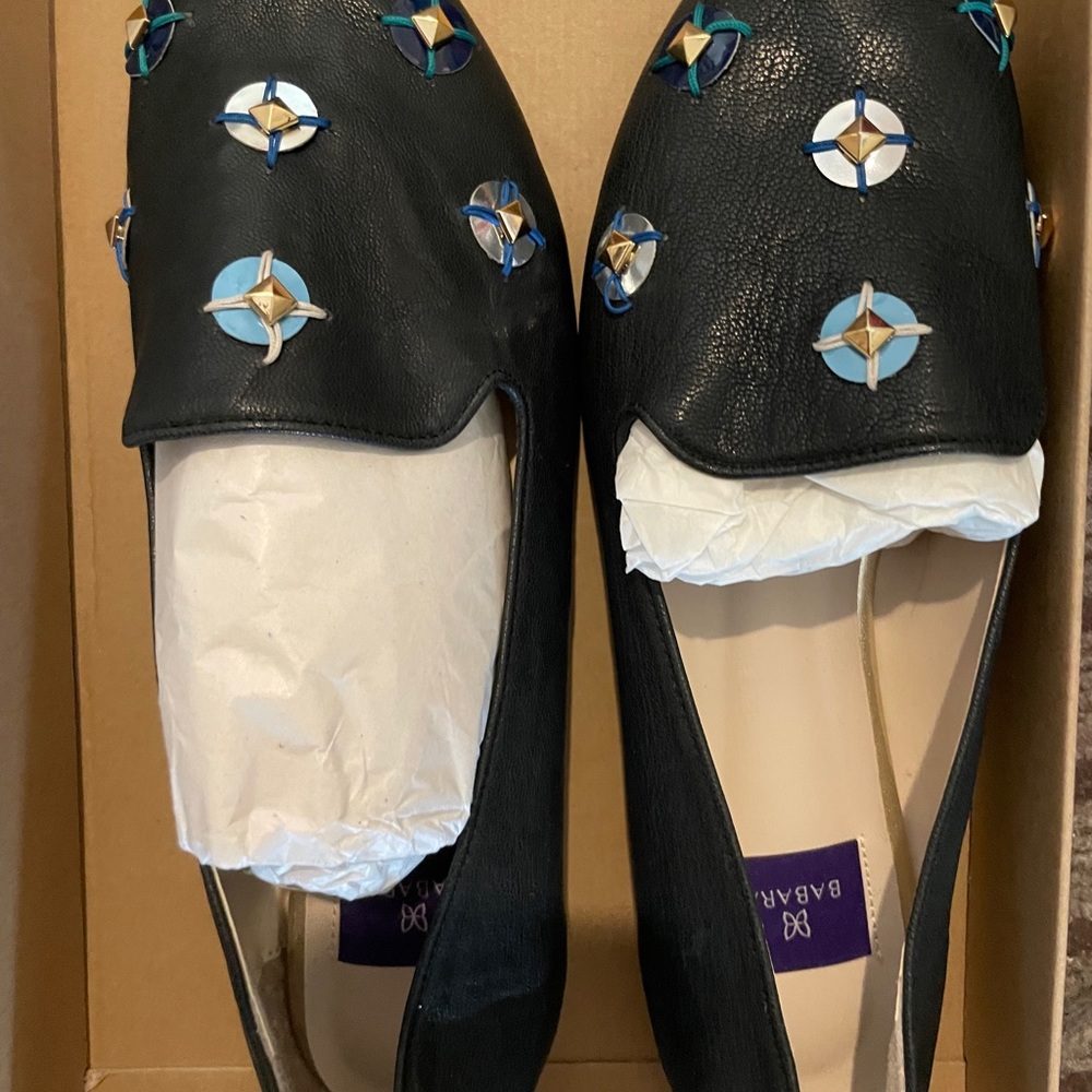 Babara, Flat, Leather, Size 7 (Size 24)